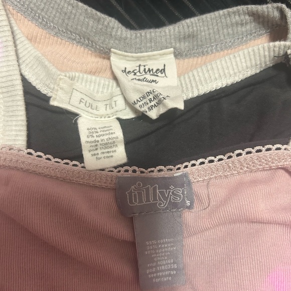 Three basic tees: all tight fitting - Picture 5 of 5